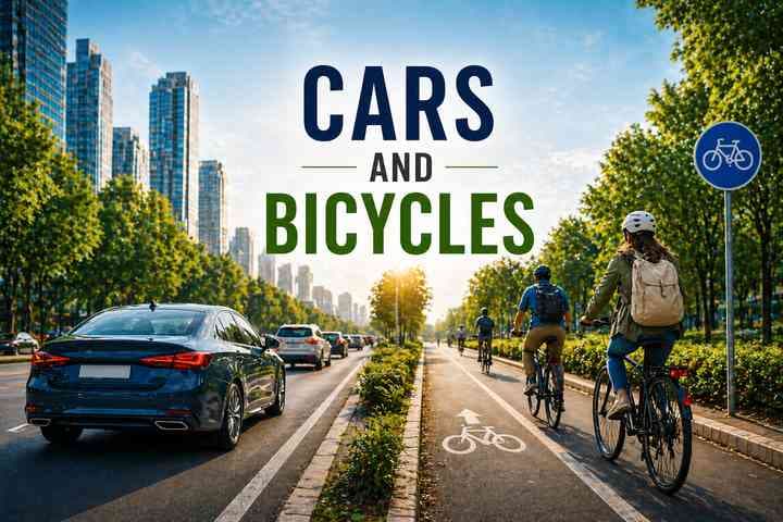 IELTS Writing Task 2: Cars and Bicycles IELTS Writing Task 2: Cars and Bicycles
